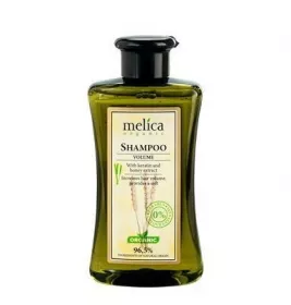 Шампунь Melica Organic Великий об'єм з кератином та екстрактом меду 300 мл