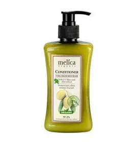 *Бальзам-кондиционер Melica Organic Для окрашенных волос с УФ-фильтрами и экстрактом оливок 300 мл
