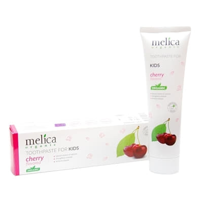 Зубна паста Melica Organic Дитяча Вишня 100 мл