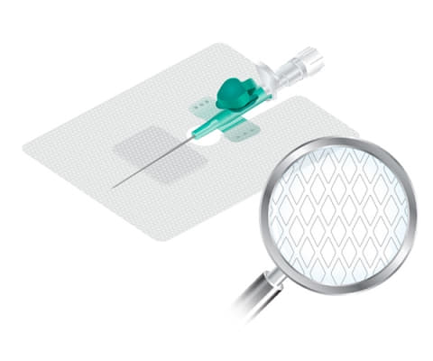 *Лейкопластир Ю-ФІКС д/катет.поліур./спанлейс 6см*8см