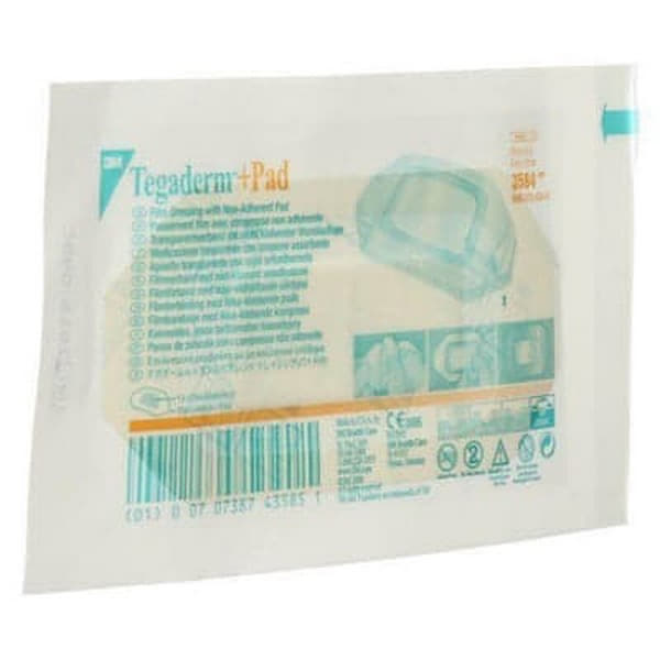 Плівкова пов`язка з подушечкою, що не прилипає Tegaderm TM+Pad 6смх10см