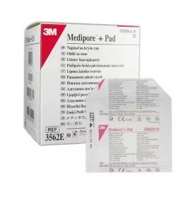 Повязка адгез.д/закр.ран 10х15см (3569Е) Medipore+Pad