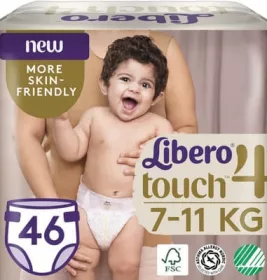 *Підгузки Libero Touch 4 7-11 кг №46