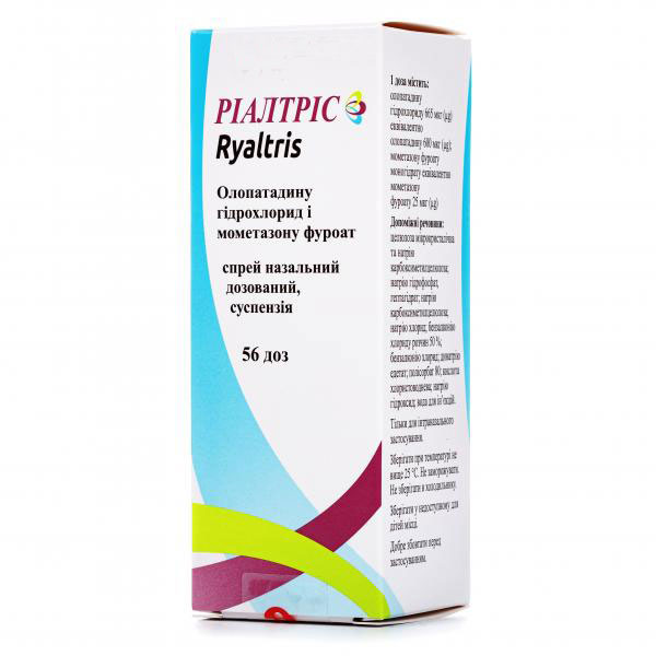 Ріалтріс спрей по 56 доз у флаконі 1 шт.