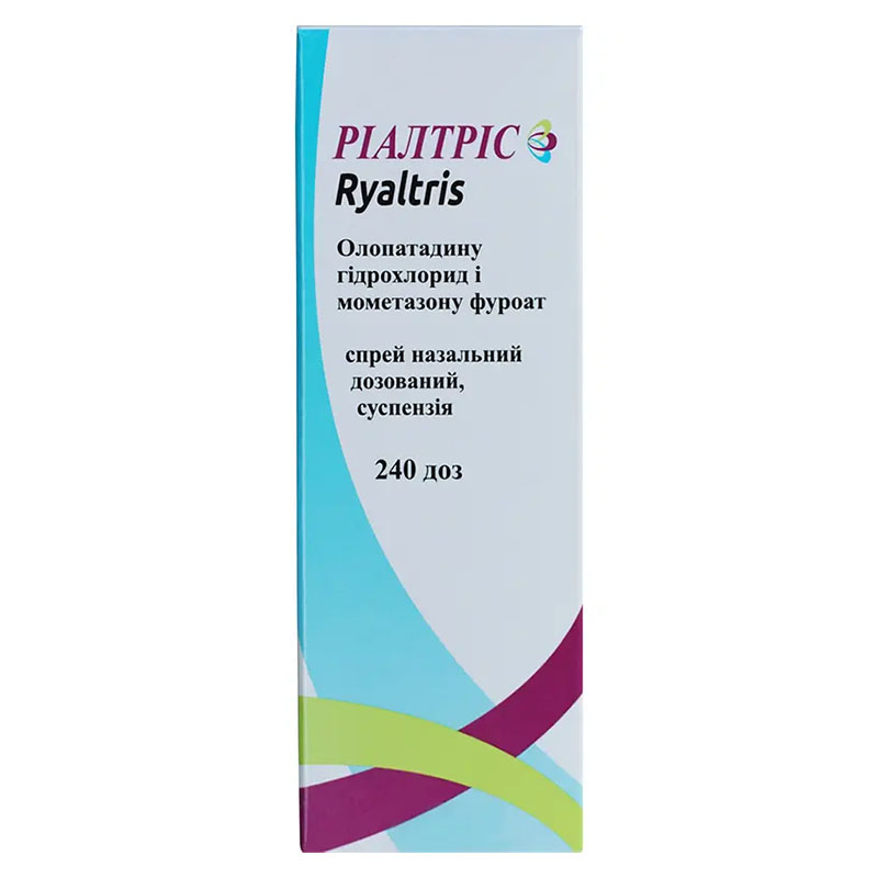 Ріалтріс спрей по 240 доз у флаконі 1 шт.