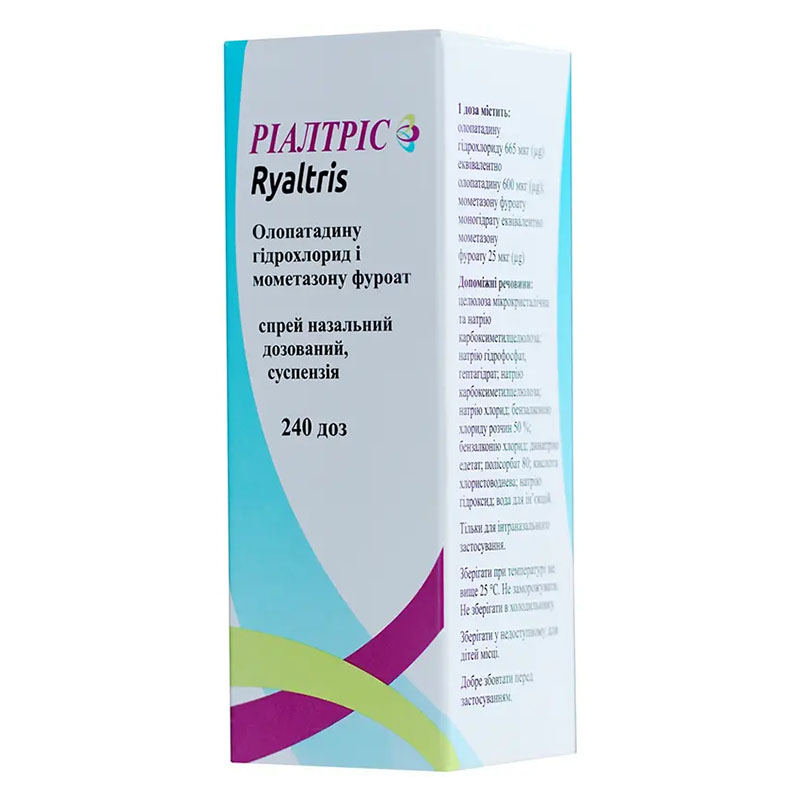 Ріалтріс спрей по 240 доз у флаконі 1 шт.