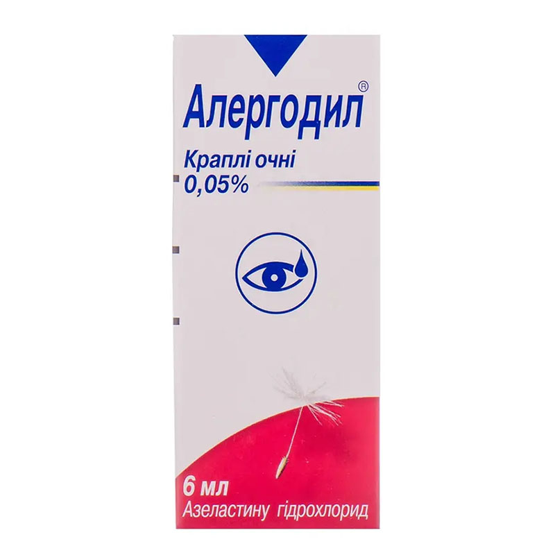 *Алергодил краплі очні 0,05% 6мл фл.