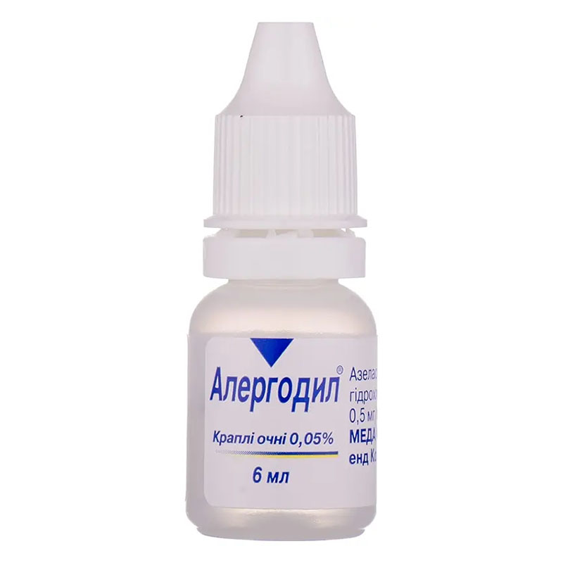 *Алергодил краплі очні 0,05% 6мл фл.