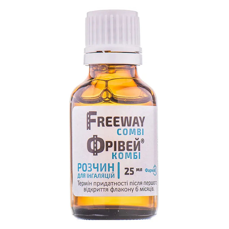 Фрівей Комбі розчин для інгаляцій по 25 мл у флаконі - Фармак