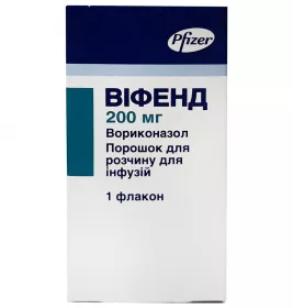 *Вифенд пор. д/п р-ра д/инф. 200 мг фл. №1