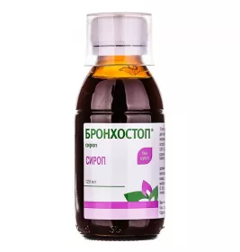 Бронхостоп сироп по 120 мл у флаконі 1 шт.
