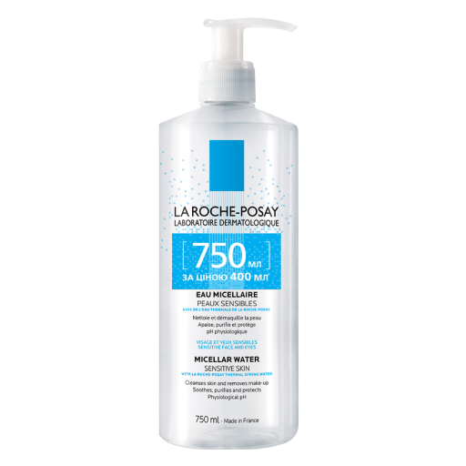 *Міцелярний розчин La Roche-Posay Фізіологічний 750 мл з поясом