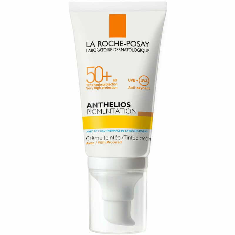 *Крем La Roche-Posay Антгеліос Сонцезахисний з тонуючим ефектом для шкіри схильної до гіперпігментації SPF50+