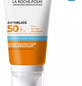 Крем La Roche-Posay Антгеліос Ультра Сонцезахисний для чутливої шкіри обличчя та шкіри навколо очей SPF50+ 50 м