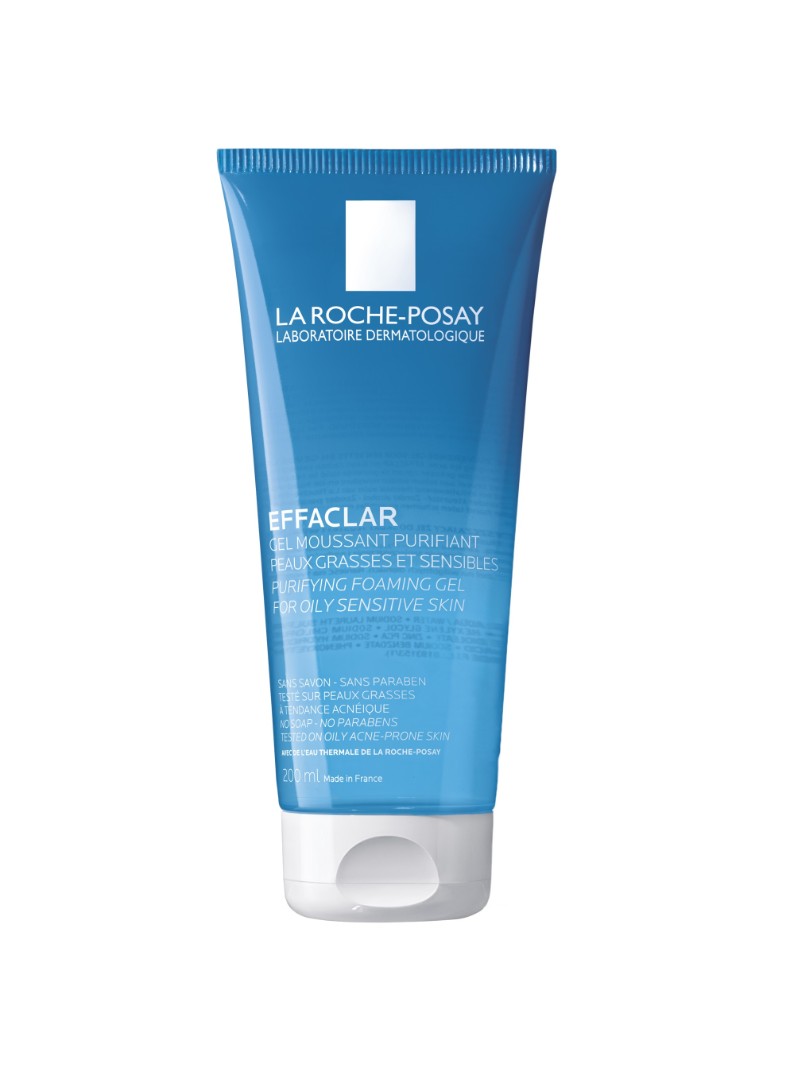Гель-мус для обличчя La Roche-Posay Effaclar +M для очищення жирної та проблемної шкіри 200мл