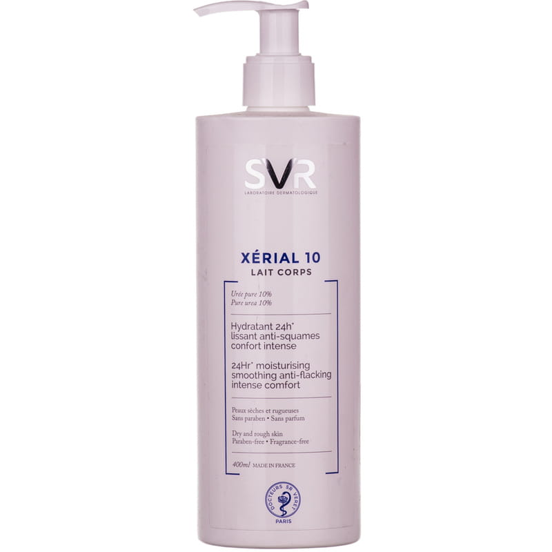 Молочко SVR Ксеріаль10 зволоження та комфорт 24 години для сухої шкіри тіла 400мл