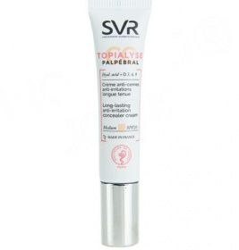 *Крем-консилер SVR Топіаліс Пальпебрал СС SPF 20 темно-бежевий д/контуру очей та повік 7 г
