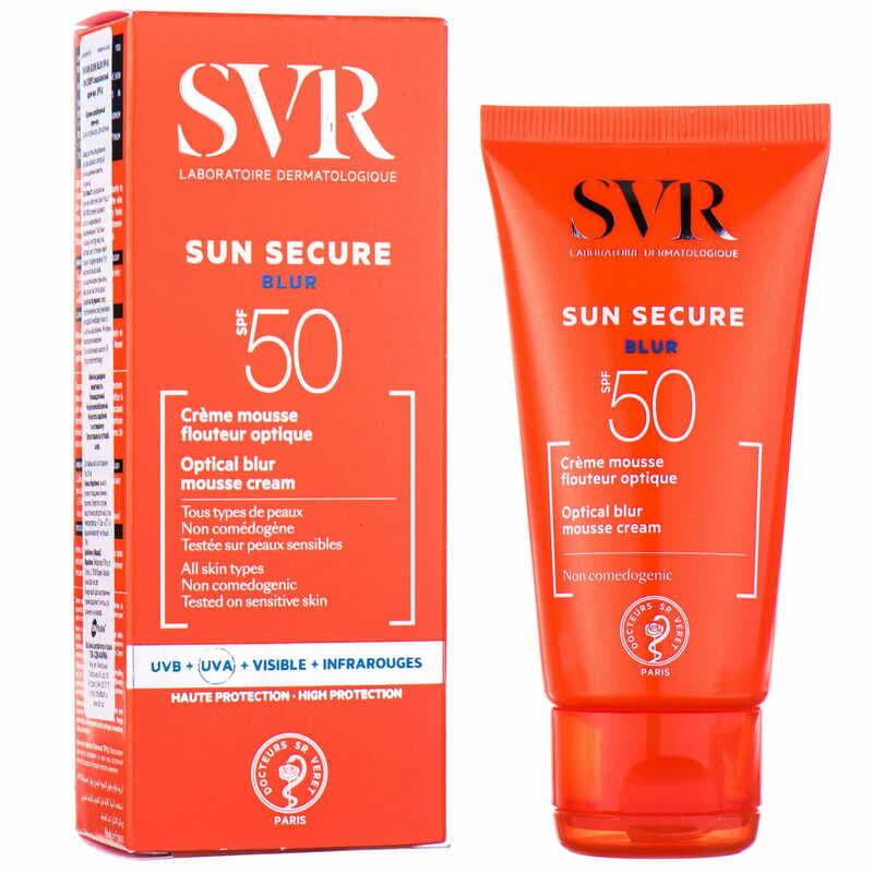 *Крем-мус SVR Сан Секюр Сонцезахисний SPF 50 для обличчя 50 мл
