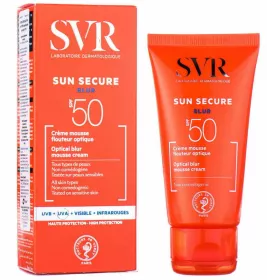 *Крем-мус SVR Сан Секюр Сонцезахисний SPF 50 для обличчя 50 мл