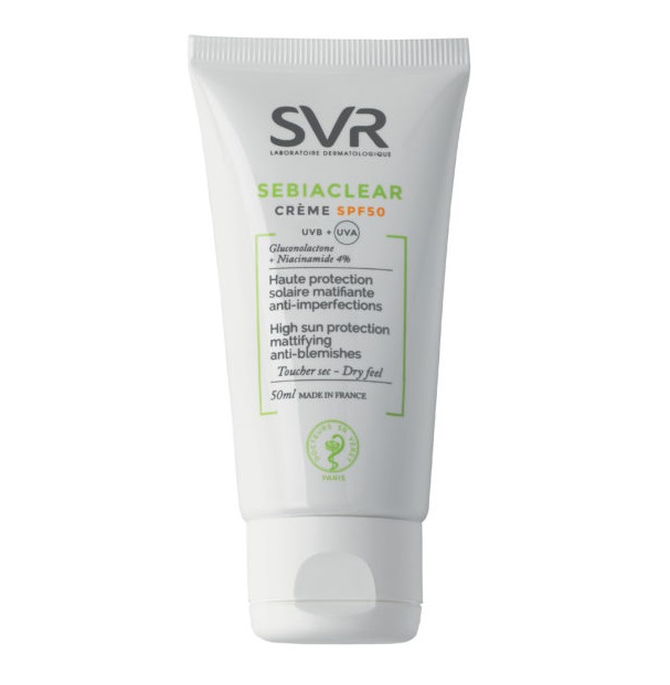 *Крем SVR Себиаклер солнцезащитный SPF 50 50 мл *Крем SVR Себиаклер солнцезащитный SPF 50 50 мл