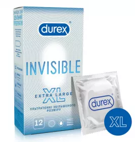 Презервативы Durex Invisible XL №12