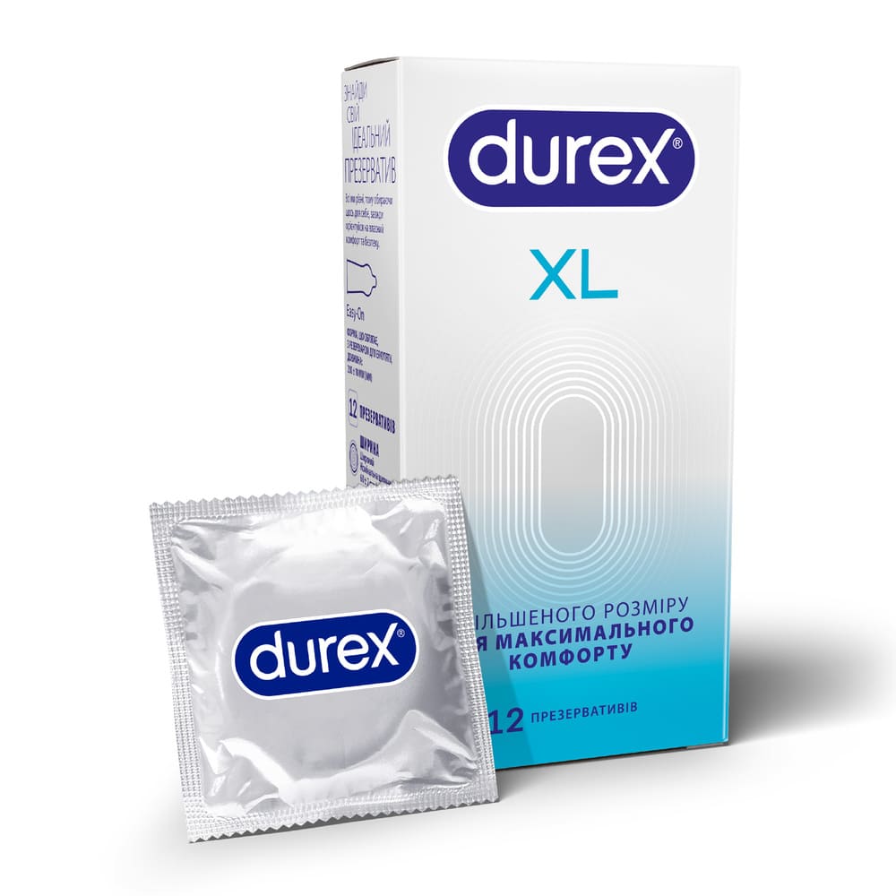 Презервативи Durex Invisible XL №12