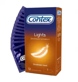 Презервативы Contex Lights ультратонкие №12 (Ultra Thin)
