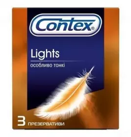 Презервативы Contex Lights ультратонкие №3 (Ultra Thin)