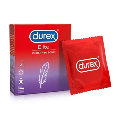 Презервативы Durex Elite №3 Презервативы Durex Elite №3