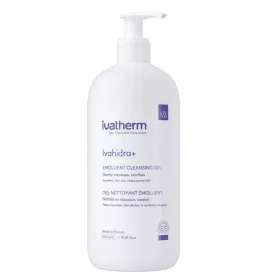 Гель Ivatherm Очищувальний для чутливої сухої та атопічної шкіри «IVAHIDRA+» 500мл