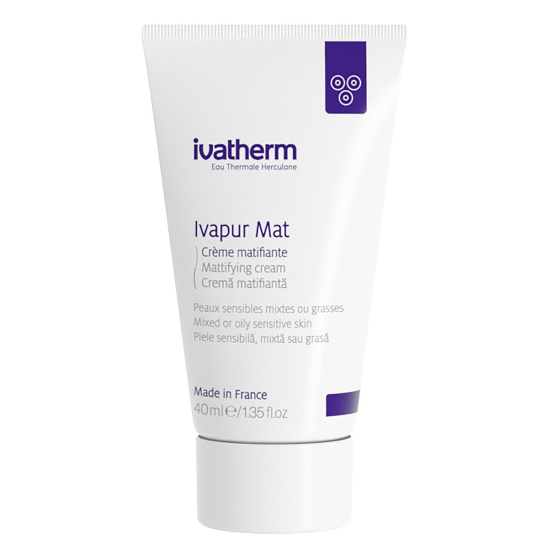 *Крем Ivatherm Матуючий для комбінованої або масної шкіри «IVAPUR MAT» 40мл