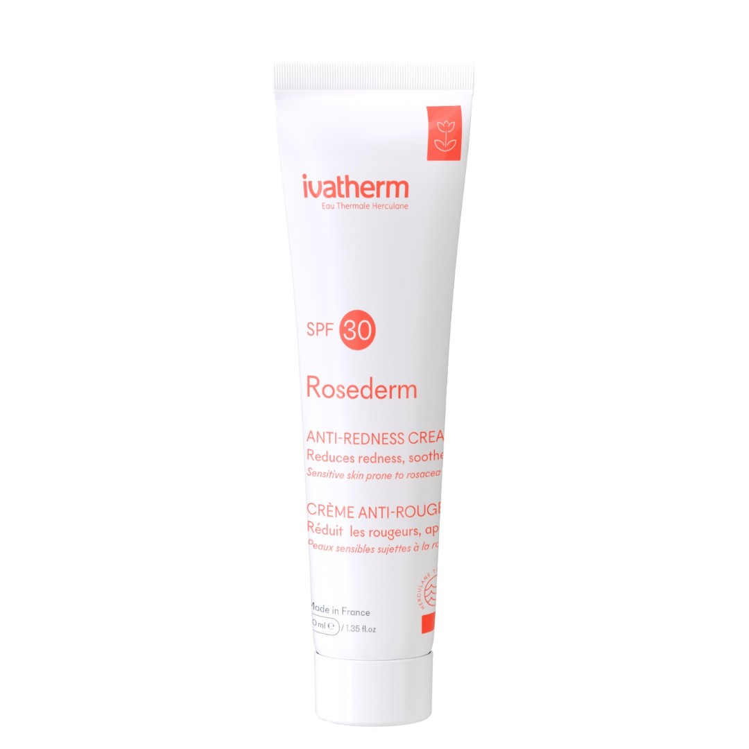 Крем Ivatherm Rosederm для шкіри схильної до почервоніннь з SPF30 40мл