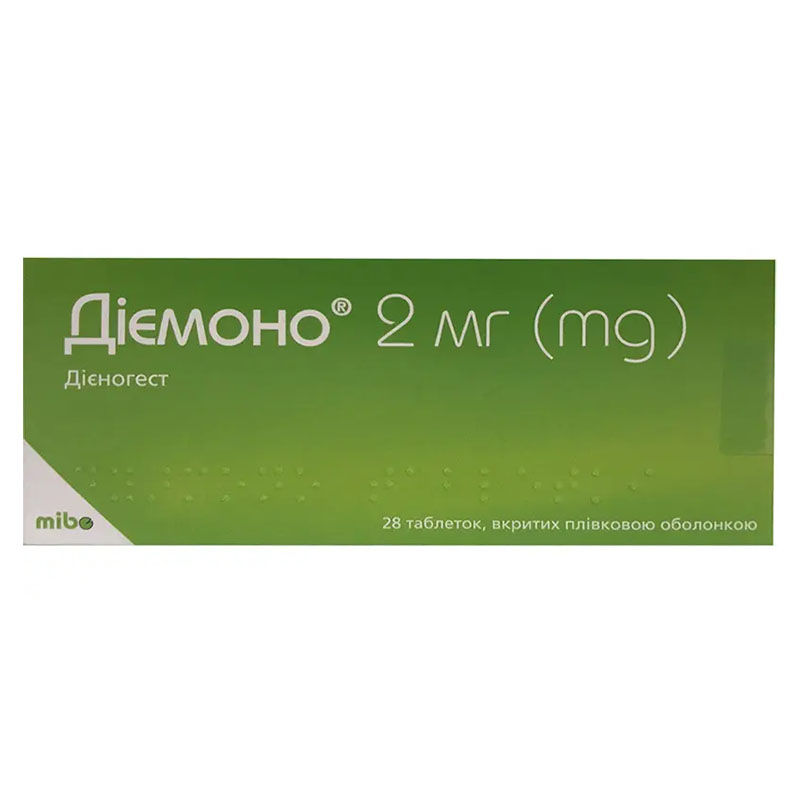 Діємоно таблетки по 2 мг 28 шт.