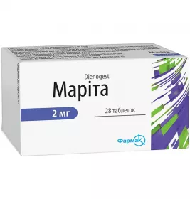 Маріта таблетки по 2 мг 28 шт.
