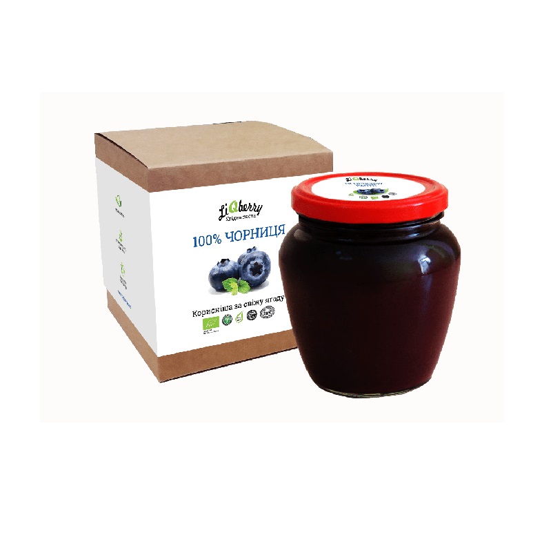 Чорнична паста 