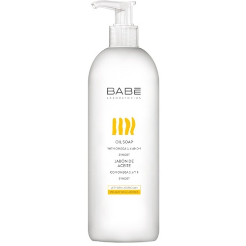 *Мило BABE на основі олій для сухої та атопічної шкіри 500мл
