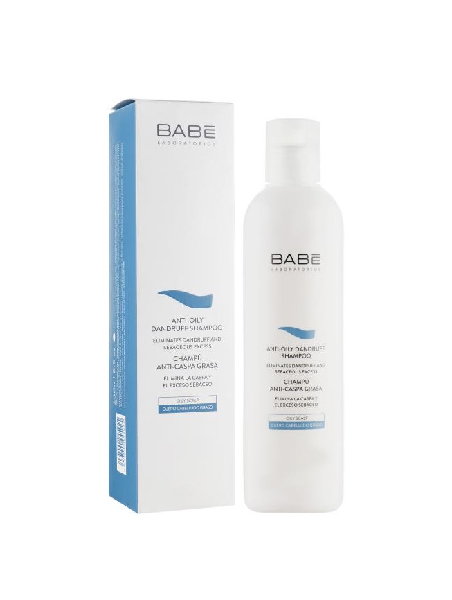 *Шампунь BABE проти лупи для жирної шкіри голови 250мл