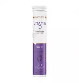*Витамины NOVEL Vitamin D 1000 MO табл.шипучие №20