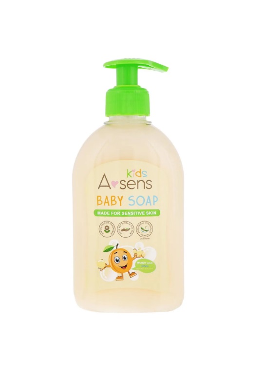 *Мыло жидкое A-SENS KIDS абрикос 300мл *Мыло жидкое A-SENS KIDS абрикос 300мл