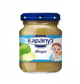*Пюре Карапуз яблучне ск/б 125г
