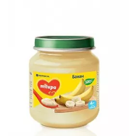 *Пюре Milupa фруктовое Банан 125г
