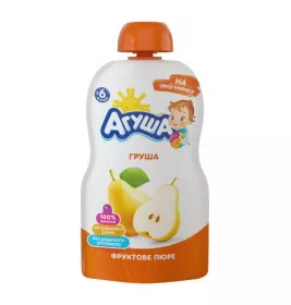 *Пюре Агуша Груша 90 г (пауч)