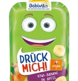 *Пюре Bebivita 19303 Яблоко-киви-банан 125г