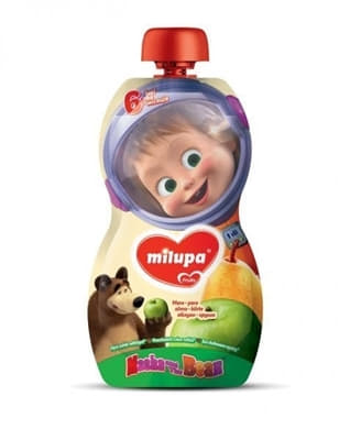 Пюре Milupa МВ фруктове Яблуко і Груша з 6 міс 100г (пауч)