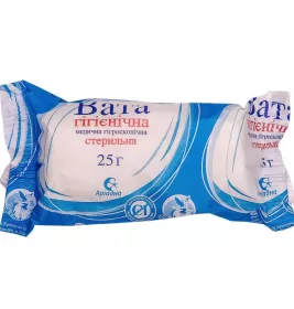 *Вата Аріадна стерильна ролик 25г