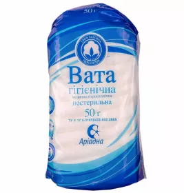 *Вата Ариадна нестерильная зиг-заг 50 г