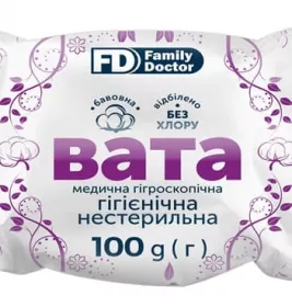 *Вата Аріадна нестерильна ролик 100 г