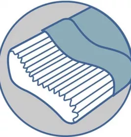 *Подушка ортопедична з ефектом пам'яті J2504