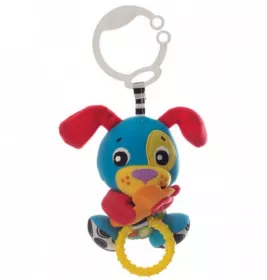 *Подвеска Playgro 0185471 Трясущаяся игрушка-подвеска Собачка от 0 мес.