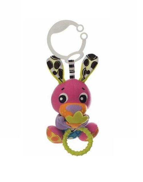*Подвеска Playgro 0185472 Трясущаяся игрушка-подвеска Кролик от 0 мес. *Подвеска Playgro 0185472 Трясущаяся игрушка-подвеска Кролик от 0 мес.
